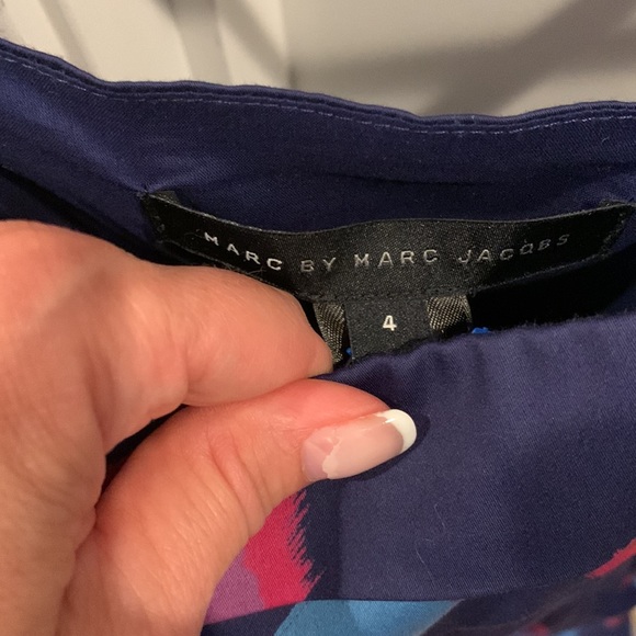 Marc Jacob’s - Size 4 - Twilight Blue (paint ball dress) - Picture 7 of 8